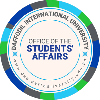 Office of the Students' Affairs — Daffodil International University logo